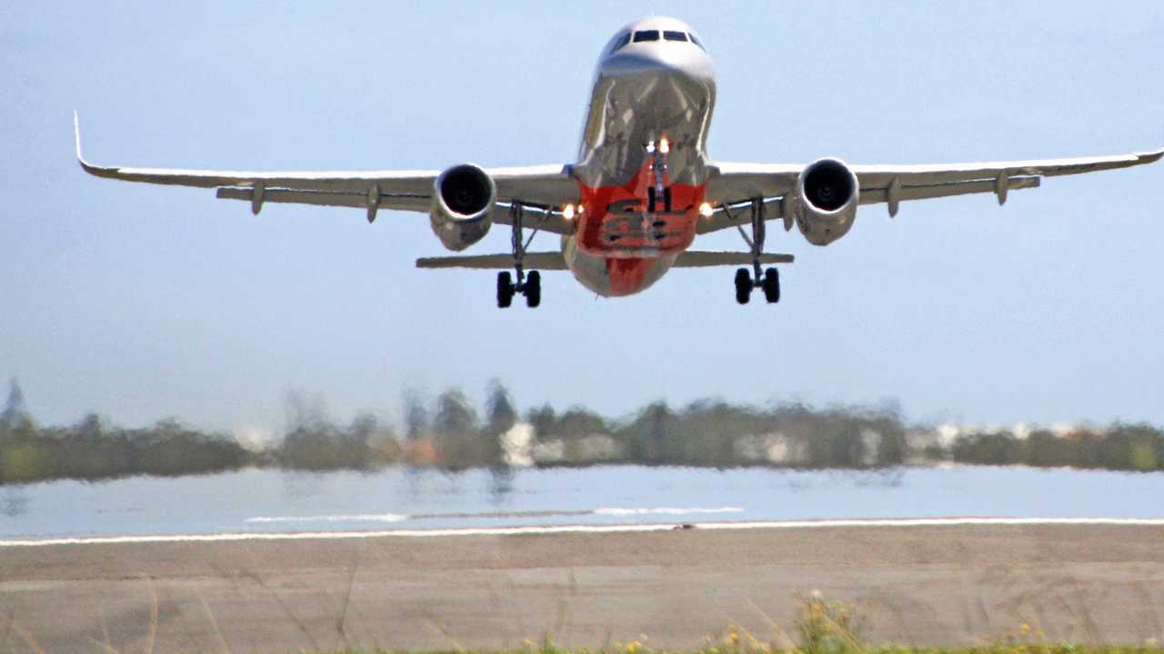 The Sunshine Coast Airport runway expansion has been met with mixed reactions. Picture: Erle Levey