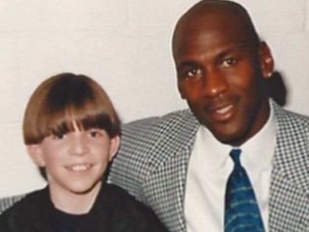 Gary Vider with Michael Jordan