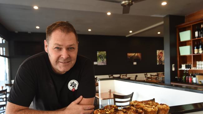 La Baracca Espresso Bar and Trattoria owner Steve Krieg happy the local eatery has returned to full service after the March flood.