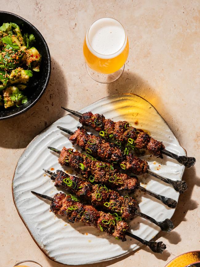 The secret to success with these lamb skewers is in the spicing. Photo: Nikki To / TWAM