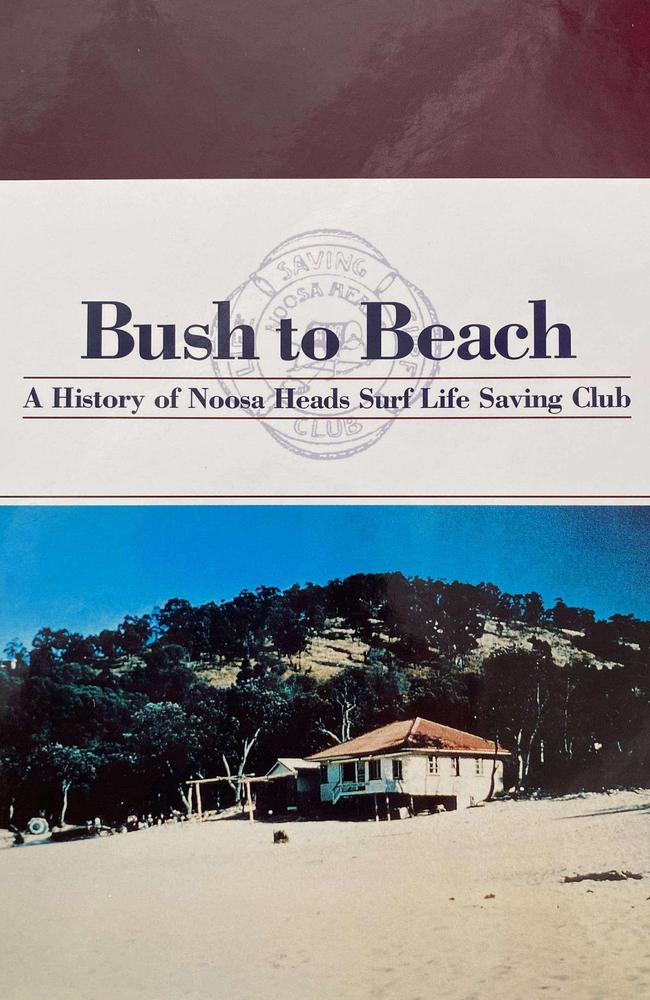 The clubhouse in its early days can be seen in the club's Bush to Beach book. Photo: Ross Fisher