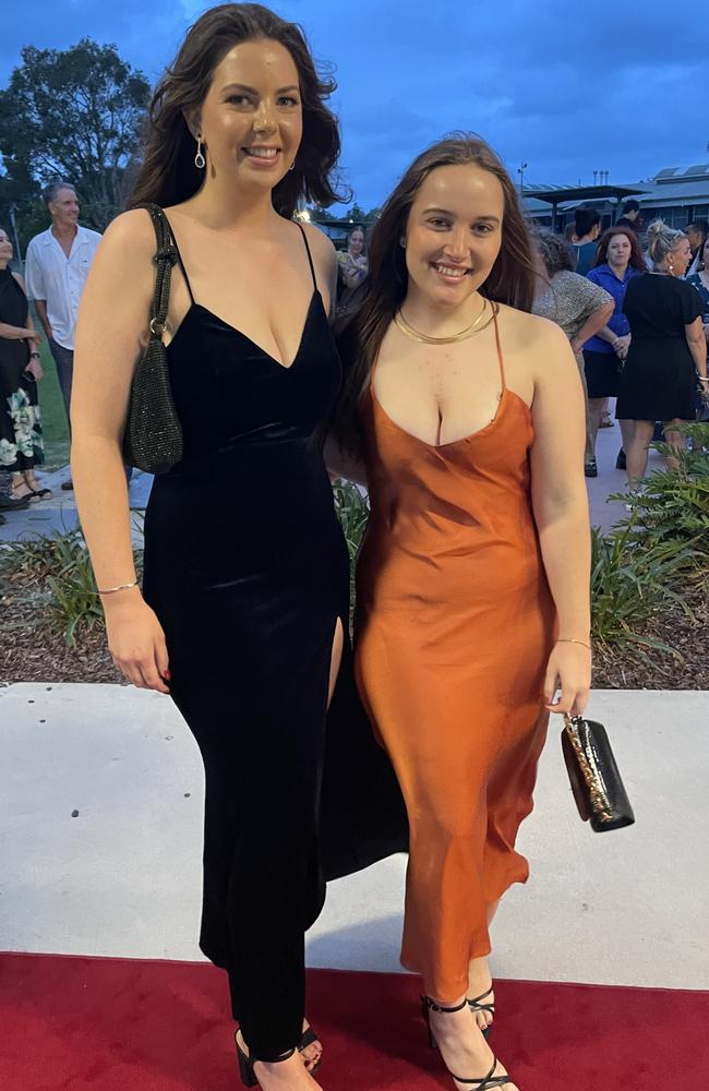 Isabella and Bree-Monique at the 2023 Mountain Creek State High formal.