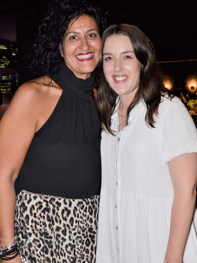 Liliana Sanelli and Rebecca Hewitt. Picture: Fiona Byrne