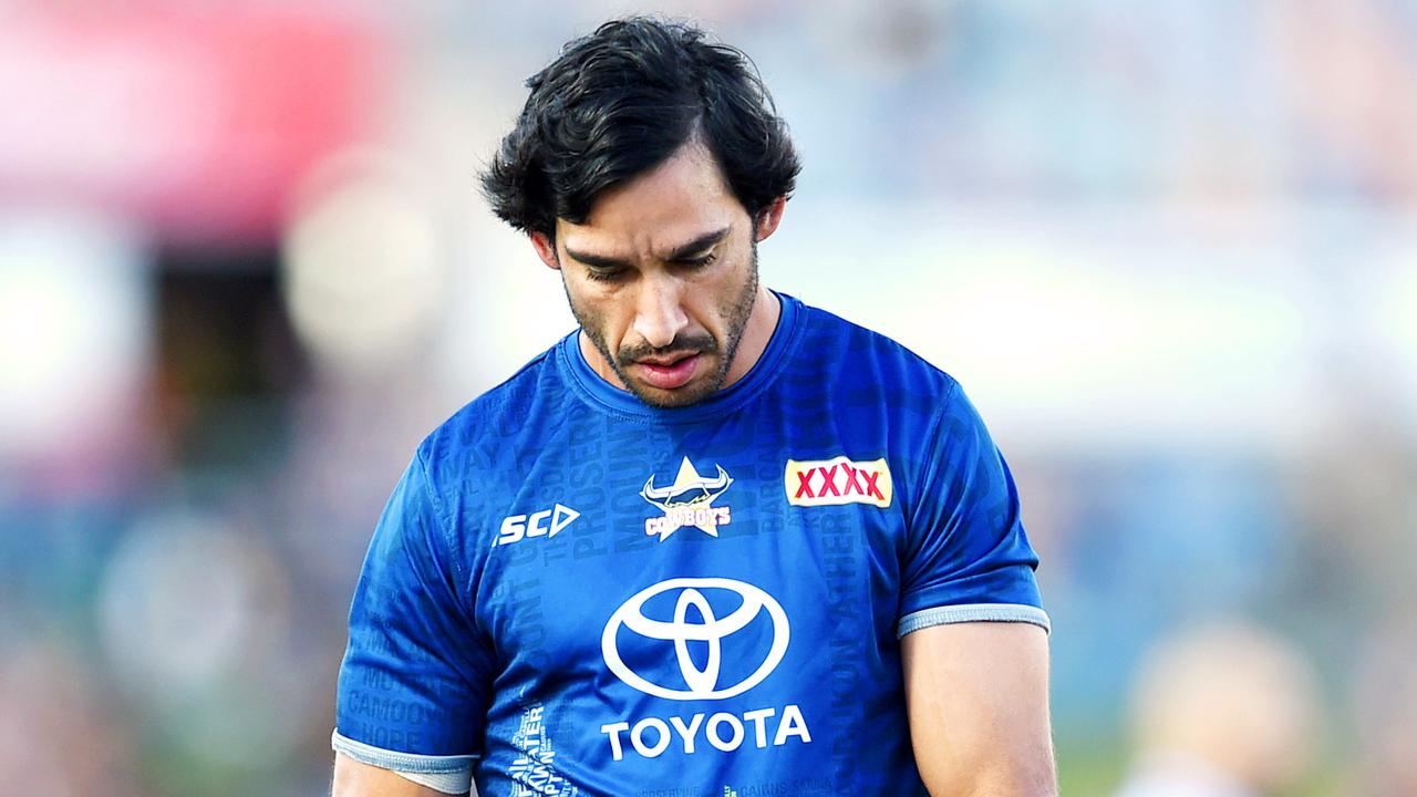 Johnathan Thurston has three games remaining in his NRL career.
