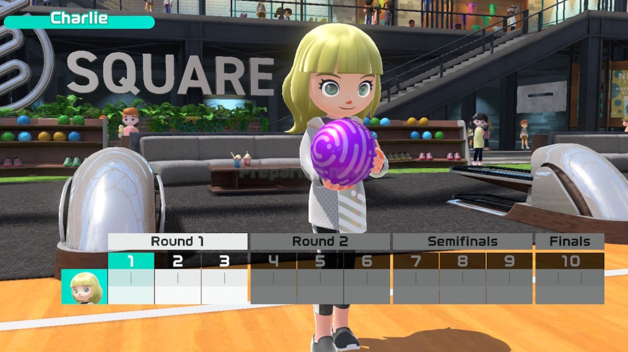 Bowling makes a return in Nintendo Sports. Image: Lauren Chaplin/news.com.au