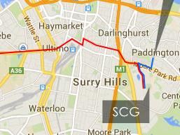 Phillip Hughes ambulance came from Summer Hill, despite nearest station being located at Paddington.