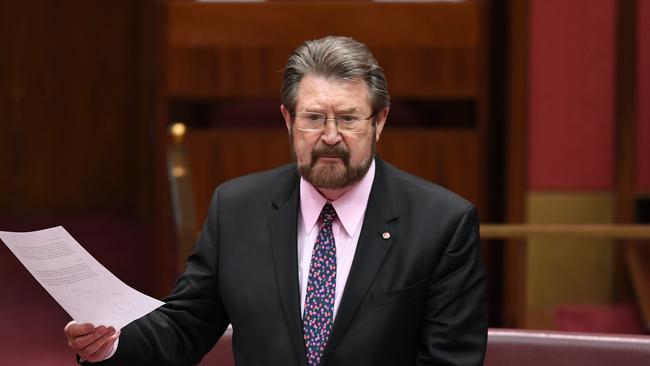 Senator Derryn Hinch faces a High Court fight to save his political career. Picture: AAP