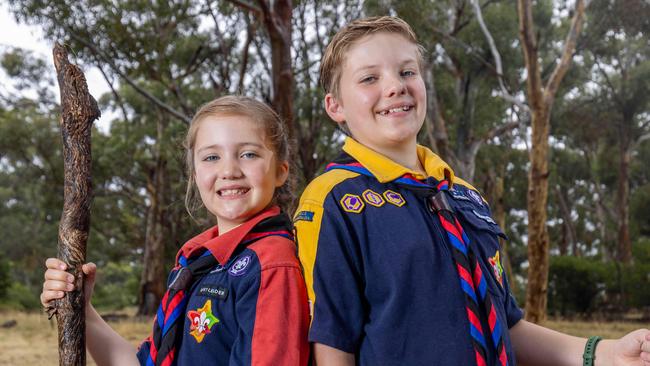 This year, both the Scouts and Girl Guides will be eligible for the SA government’s $100 sports voucher program. Picture: Ben Clark