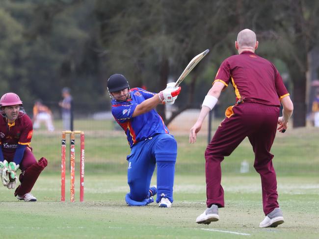 The Epping Bulls from Sydney are in the mix for the NSW Community Cricket Cup. Picture: Angelo Velardo