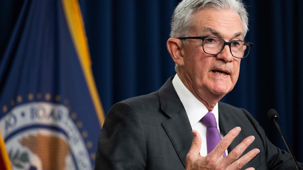 Wall Street shot higher on Thursday amid easing fears that the Fed could be finished hiking rates. Picture: Saul Loeb / AFP