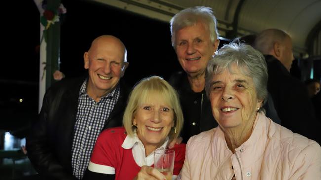 Christine and Rod Payne with Dee and Rod McGregor.