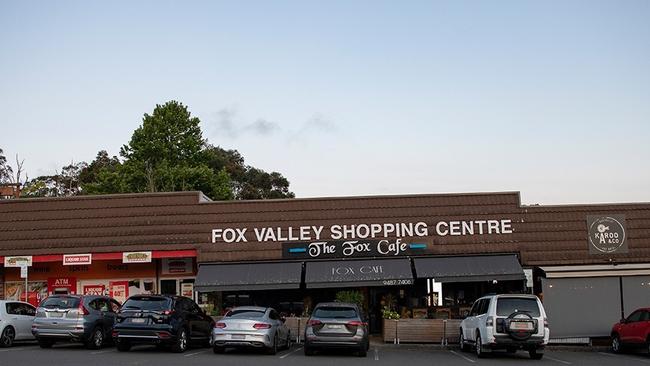 The Fox Valley Shopping Centre at Wahroonga, targeted by Jordan Parian. Picture: Ku-ring-gai Council