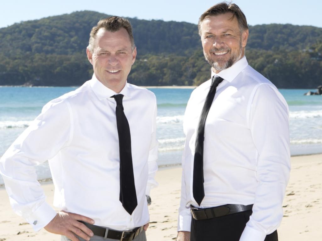 Century 21 Noosa principals David Conolly and Mike Hay are selling a vacant block of land at 26 Park Crescent for more than $12m.