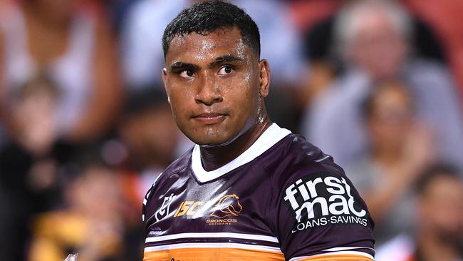 Tevita Pangai Jr will miss two weeks through suspension. Picture: AAP