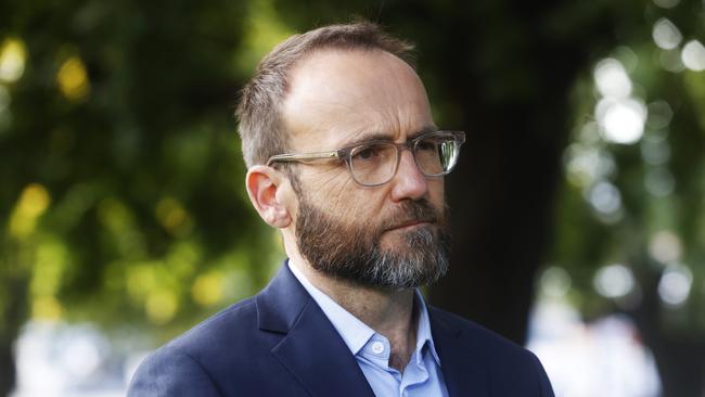 Greens federal leader Adam Bandt in Hobart. Picture: Nikki Davis-Jones