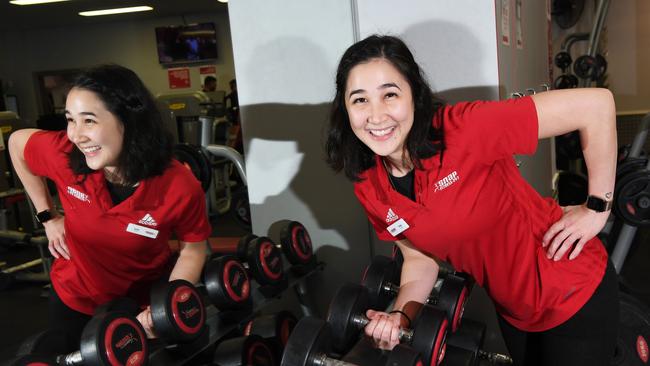 Kristy McAway club manager from Snap Fitness is opening the doors for free for a week to raise awareness for World Mental Health Week and encourage a healthy body contributing to a healthy mind. Picture Katrina Bridgeford.