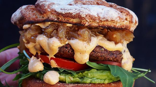 Blendlove in Southport, QLD, has created a burger that contains none of the nutritional nasties normally found in fast food.