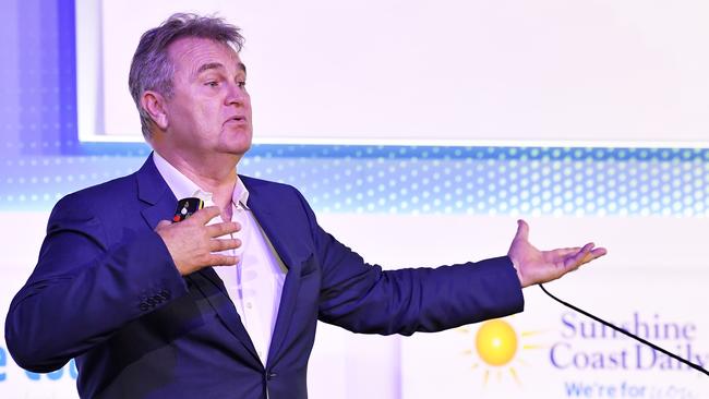 Bernard Salt put housing affordability on the menu. Photo: Patrick Woods.