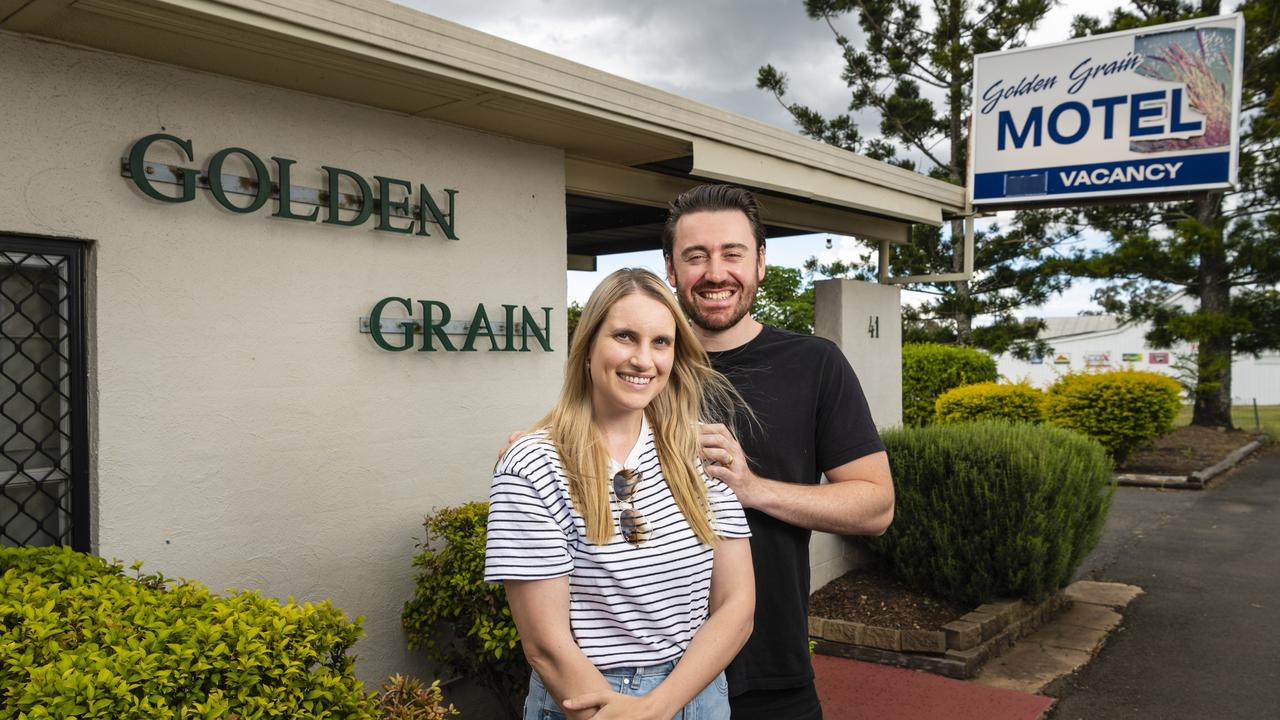 The Met Hotel publicans Kosta and Jasmine Theodosis have expanded their portfolio with the purchase of the Golden Grain Motel in Pittsworth. Picture: Kevin Farmer