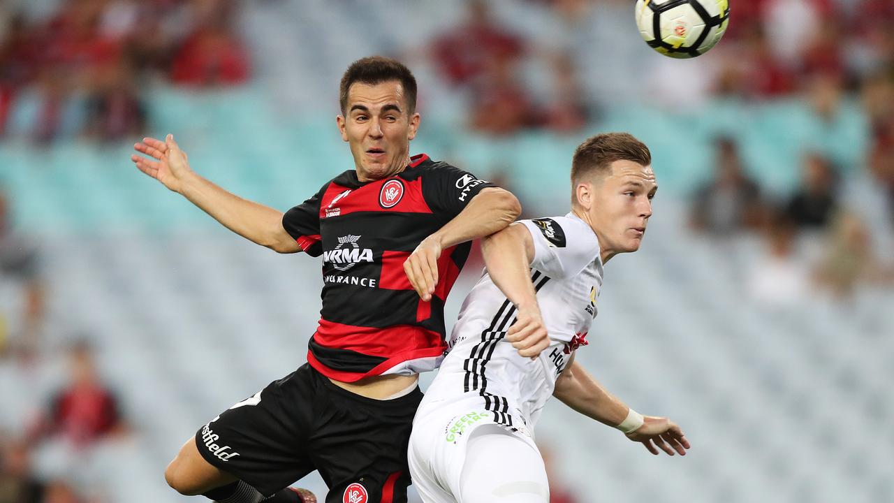 Steven Lustica went from Western Sydney Wanderers to the other side of the world.