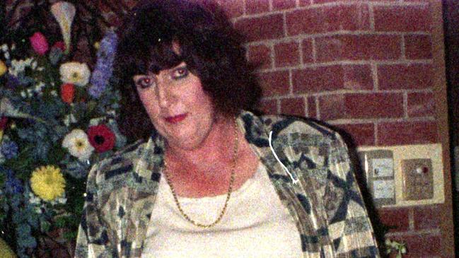 SA murder victim John (Joanne) Lillecrapp at his brother's wedding 1994. Picture: File