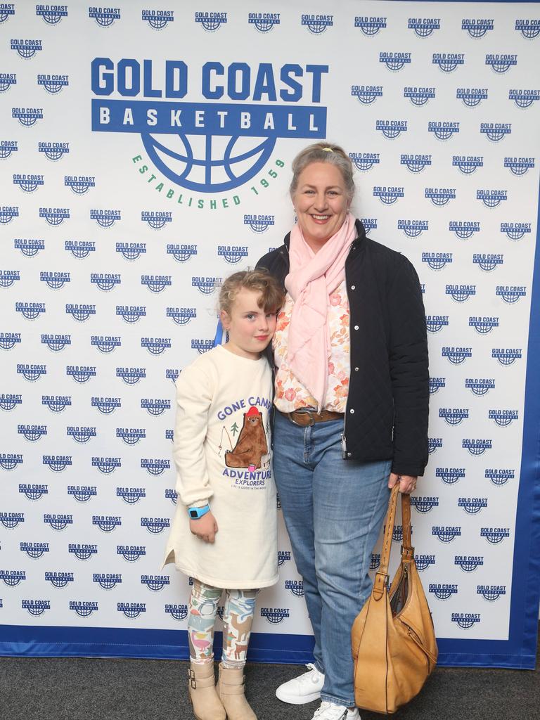 Gold Coast Rollers host the Logan Thunder in the first elimination final of the NBL1 North conference finals. Jess and Sarah McKecknie 12 August 2022 Carrara Picture by Richard Gosling