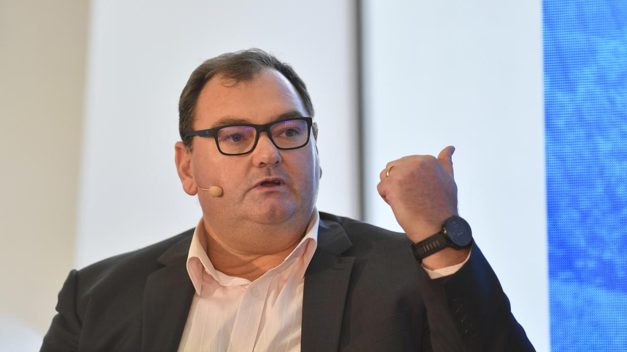 Mark Mason of TSBE on the panel at the Future Toowoomba lunch at Wellcamp Airport, Friday, December 3, 2021. Picture: Kevin Farmer