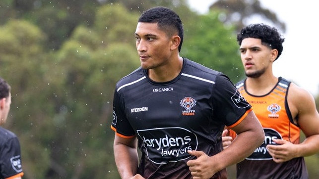 Iverson Fuatimau has been granted bail over an alleged break and enter. Photo: Wests Tigers website.