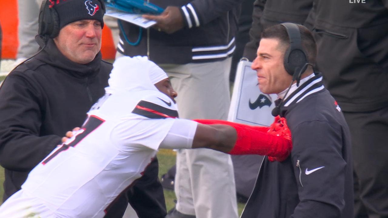 Star attacks coach in shocking NFL incident