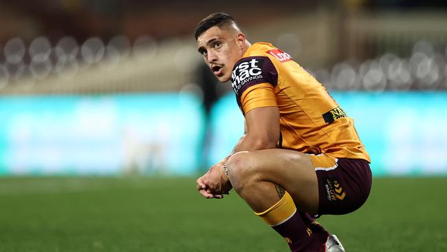 Brisbane is in a battle to keep star centre Kotoni Staggs. Picture: Cameron Spencer/Getty