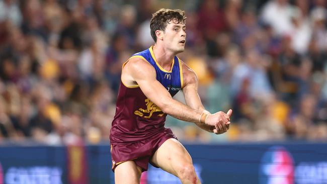 Reigning Bulldogs best and fairest winner Josh Dunkley will play his former club for the first time on Thursday night. Picture: Chris Hyde / Getty Images