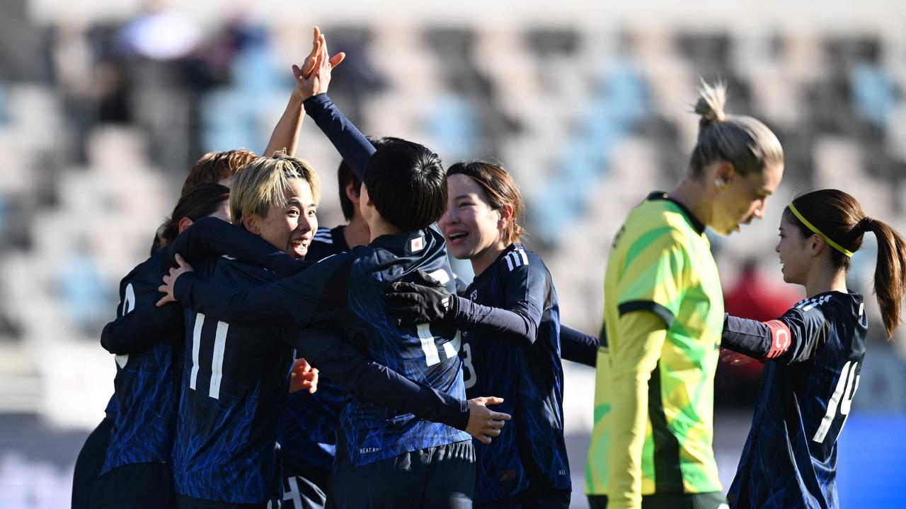 The Matildas were thrashed by Japan. Photo: Jack Gorman/Getty Images/AFP