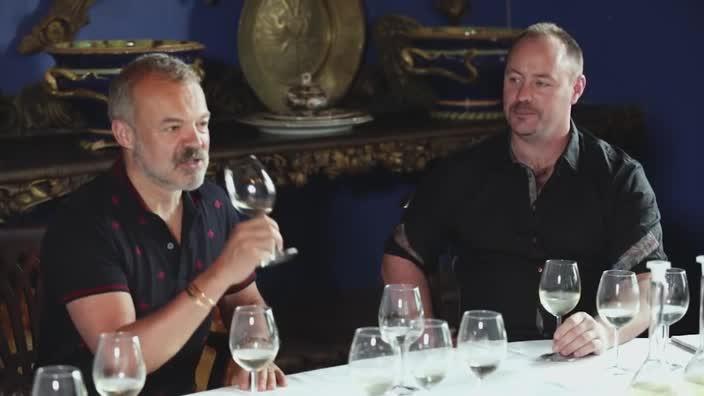Graham Norton blends South Australian wines
