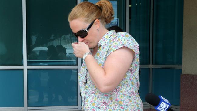 Goodstart Early Learning employee Dionne Batrice Grills, 34, during an earlier hearing at court, has been discharged of any criminal charges. PICTURE: STEWART McLEAN