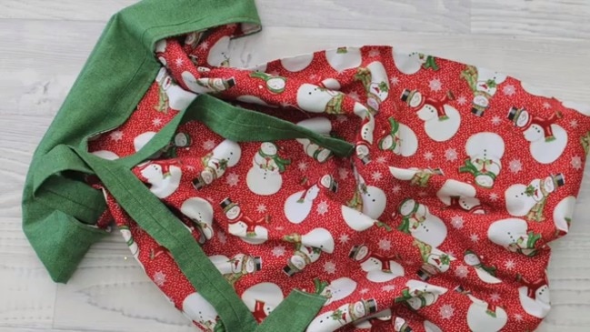 How to make an easy Santa sack