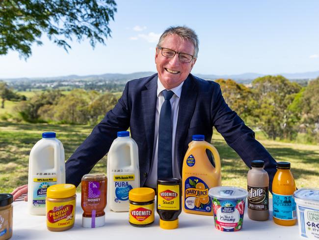 Bega Cheese Executive Chairman, Barry Irvin. Picture: supplied