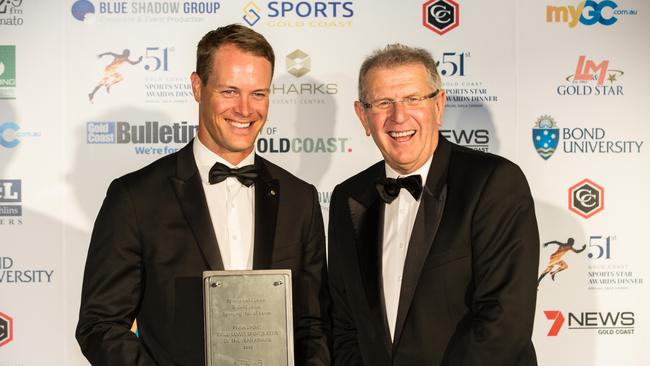 Curtis McGrath and Pat Welsh - para-Sport Sports Star of the Year at the Gold Coast Sports Star Awards.