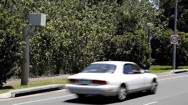 A speed camera on the Gold Coast. Picture: Jerad Williams