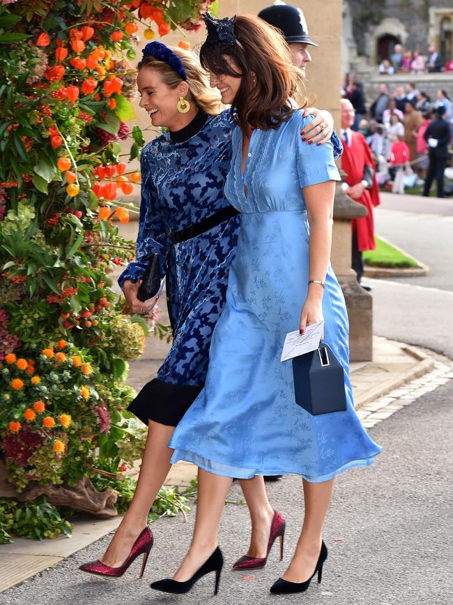 Cressida looked stunning in blue. Picture: Getty