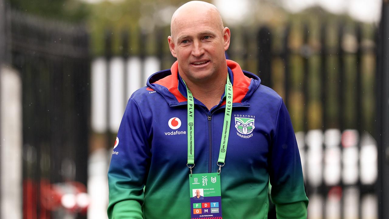 Warriors Coach Nathan Brown NRL Photos