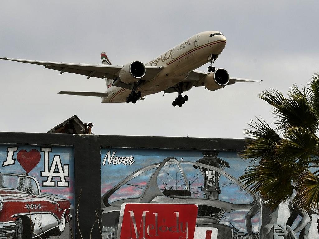 Etihad announced it will be launching flights between London and parts of Australia from this week. Picture: Mark Ralsto/AFP