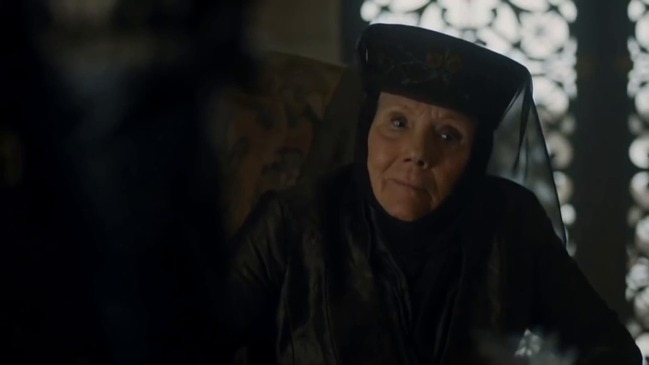 Game of Thrones: Diana Rigg as Olenna Tyrell the Queen of Thorns