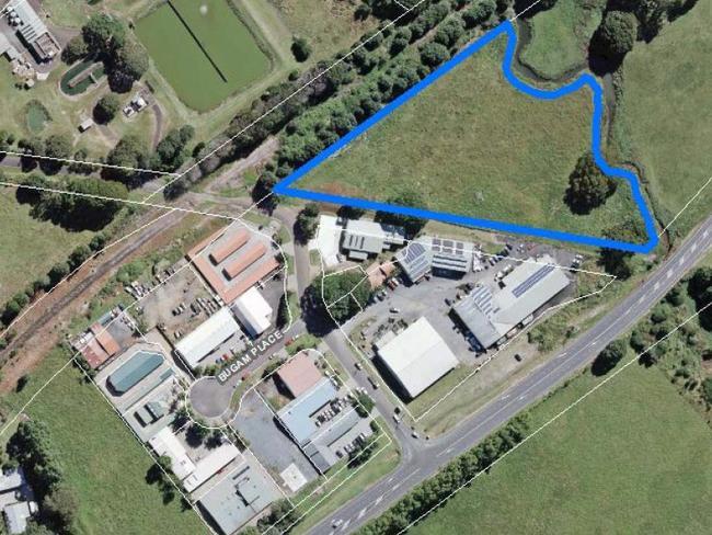 150 Lismore Rd in Bangalow is one of the investigation areas for possible industrial use identified in Byron Shire Council's Business and Industrial Lands Strategy.