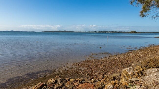 Port Stephens Water Police were notified that the body had been found about 60m offshore from Swan Bay, about 20km west of Nelson Bay at about 9:10am on Saturday (February 18).