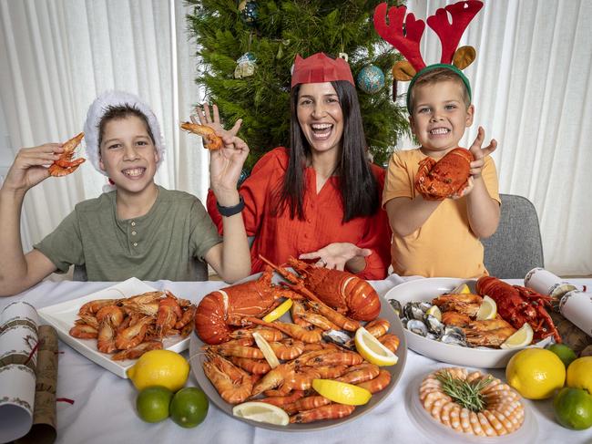 Seafood is popular at Christmas in NSW. Picture: Jake Nowakowski