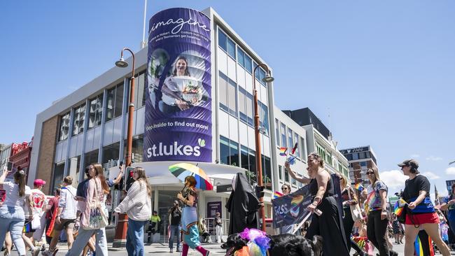 TAS Pride Parade. Picture: Caroline Tan