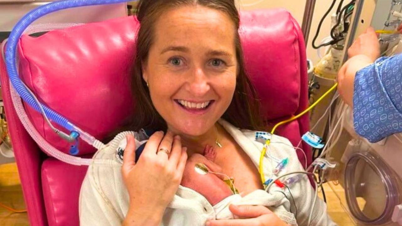 Priscilla Haley hails premature baby Stephanie as a fighter | Daily ...