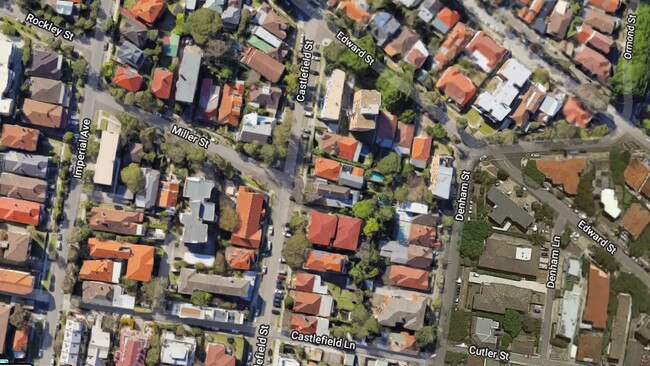 The alleged stolen Land Rover was found alight at the intersection of Miller and Castlefield streets, Bondi.