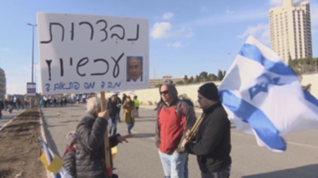 Israelis Stage Protests Near Parliament Against Judicial Reforms Herald Sun 9641