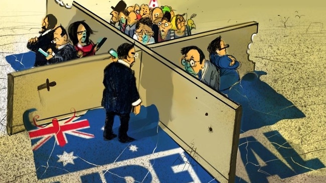 The new Liberal leadership will have to find a fresh equilibrium for its liberal and conservative wings. Illustration: Eric Lobbecke
